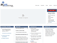 Tablet Screenshot of plusmtg.com